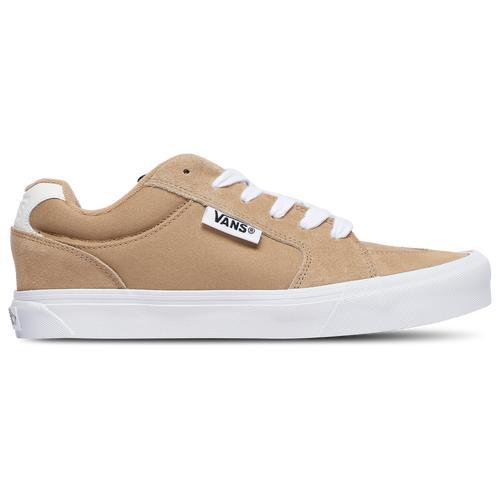 Vans Mens Chukka Push LS - Shoes White/Tan Product Image