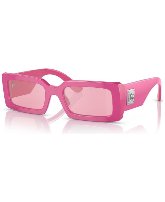 Womens 53MM Rectangle Sunglasses Product Image