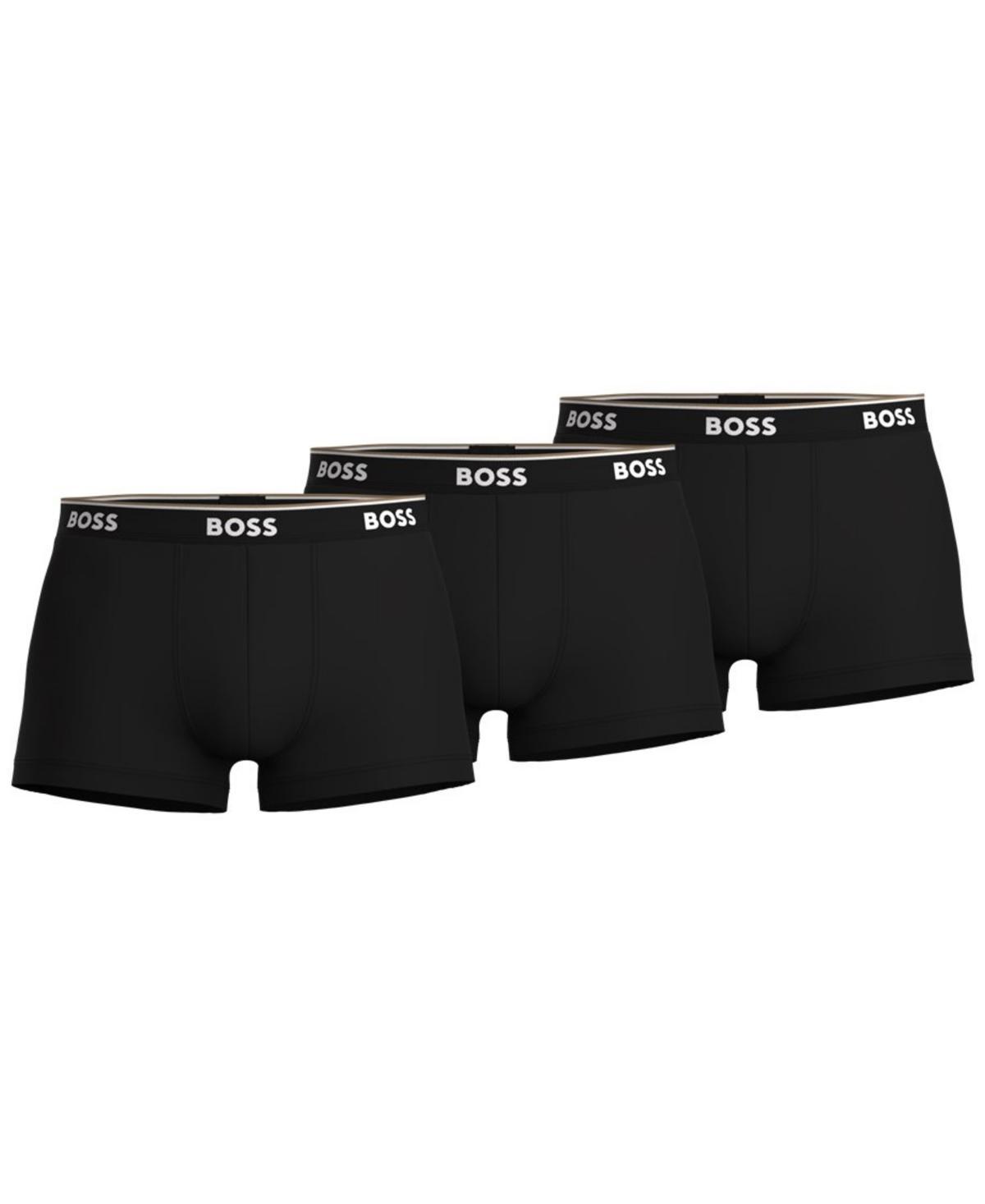 BOSS 3-Pack Power Stretch Cotton Trunks Product Image