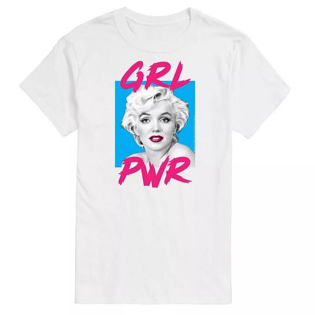 Mens Marilyn Monroe GRL PWR Tee Product Image