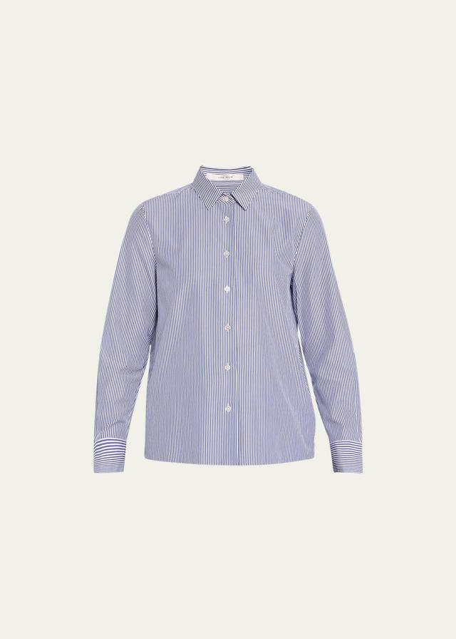 Sadie Striped Button-Front Shirt Product Image