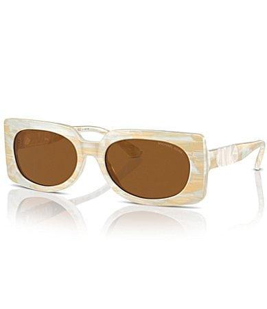 Michael Kors Womens Amber MK2215 56mm Rectangle Sunglasses Product Image