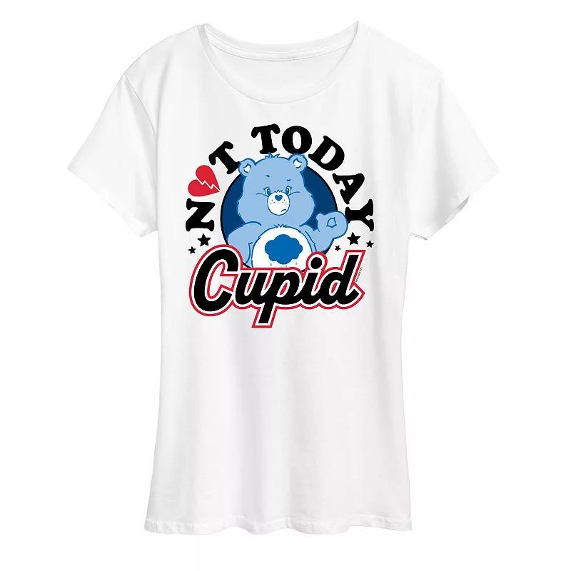 Womens Care Bears Not Today Cupid Graphic Tee Product Image