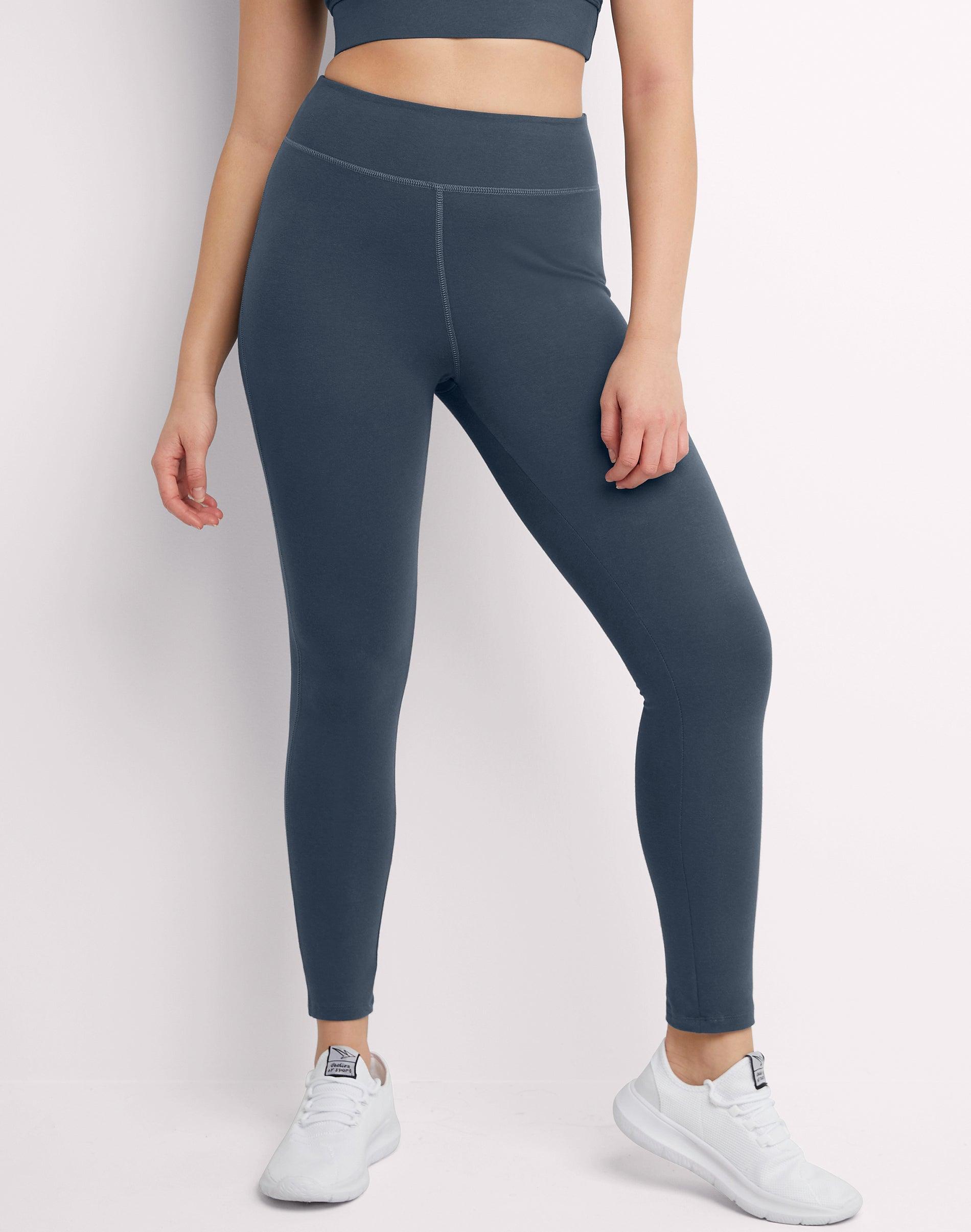 Womens Hanes Originals Stretch Jersey High-Rise Leggings Product Image