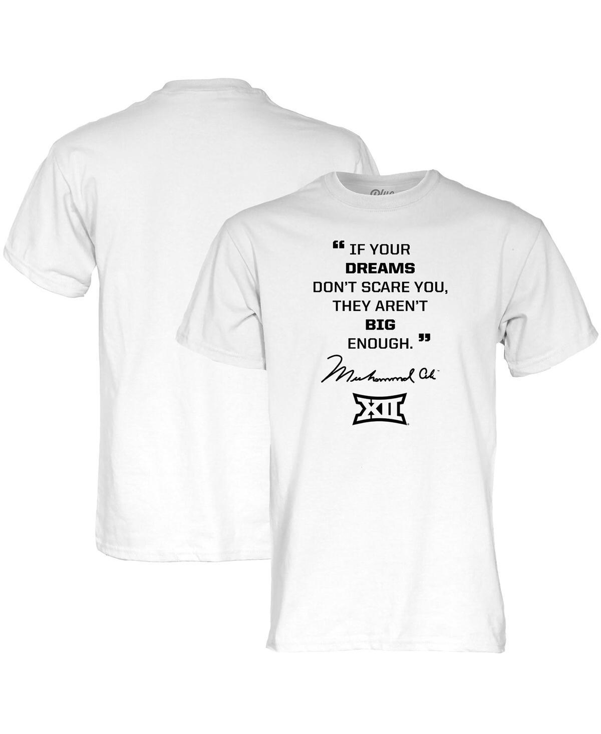 Mens Blue 84 White Big 12 Conference x Muhammad Ali T-shirt Product Image