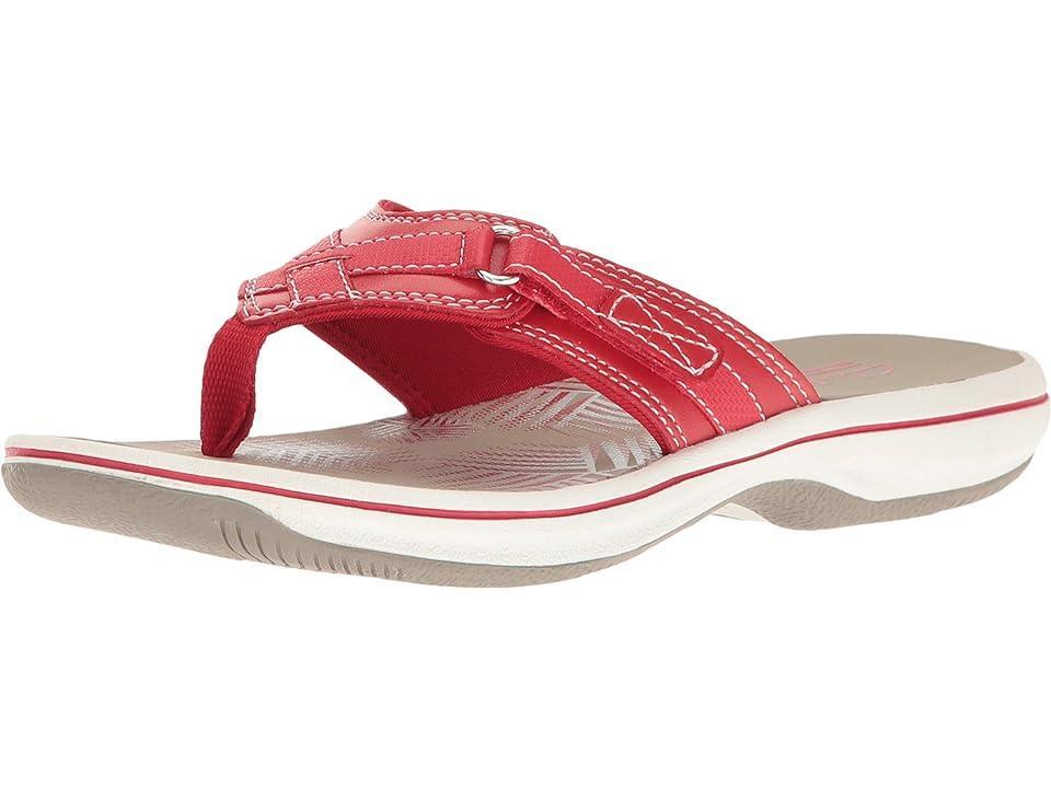 Clarks Breeze Sea Cloudstepper Womens Flip Flop Sandals Product Image