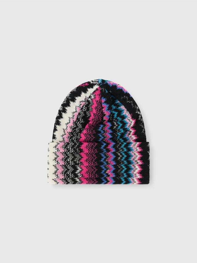 Wool and viscose beanie Product Image