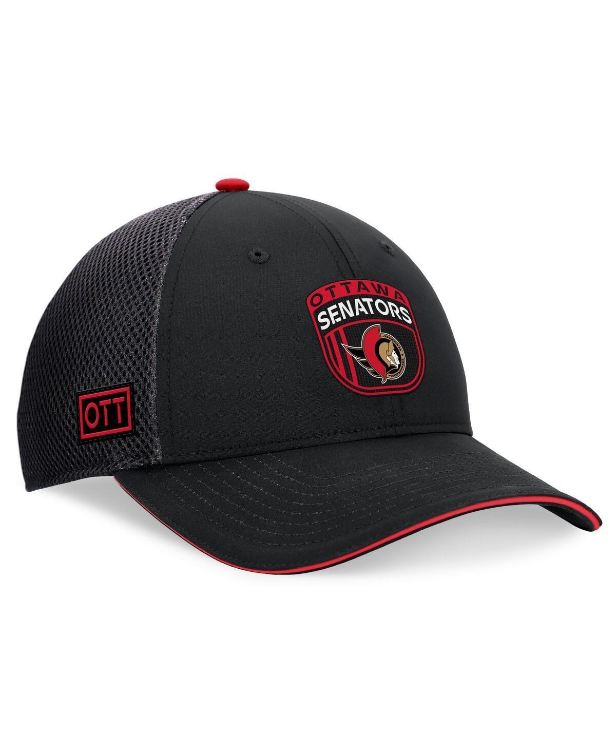 Fanatics Mens Black Ottawa Senators 2024 Nhl Draft On Stage Trucker Adjustable Hat - Black Product Image