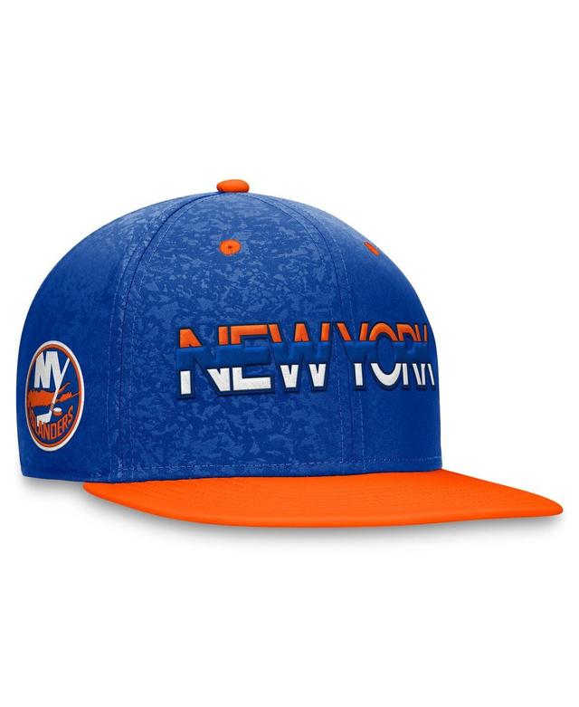 Mens Fanatics Royal New York Islanders Authentic Pro Rink Two-Tone Snapback Hat - Royal Product Image