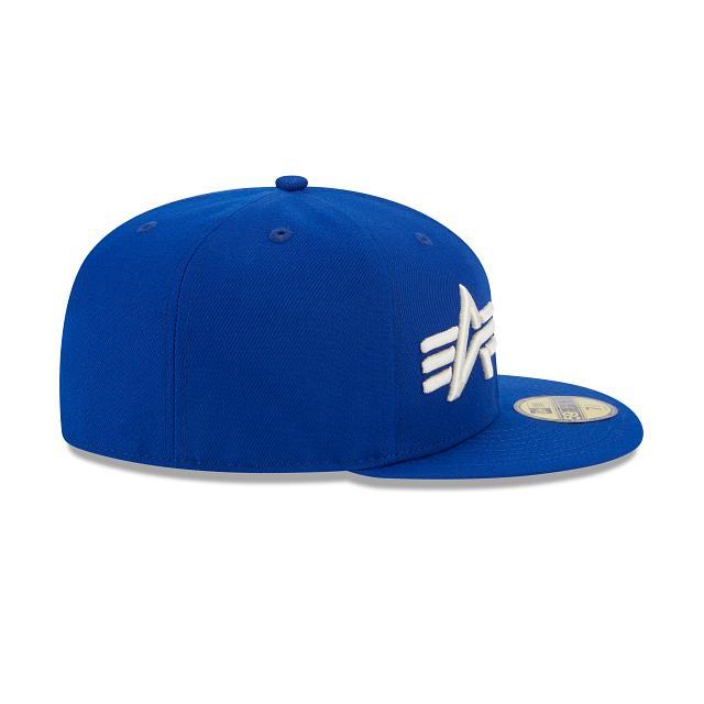 Alpha Industries X New York Mets Dual Logo 59FIFTY Fitted Hat Male Product Image