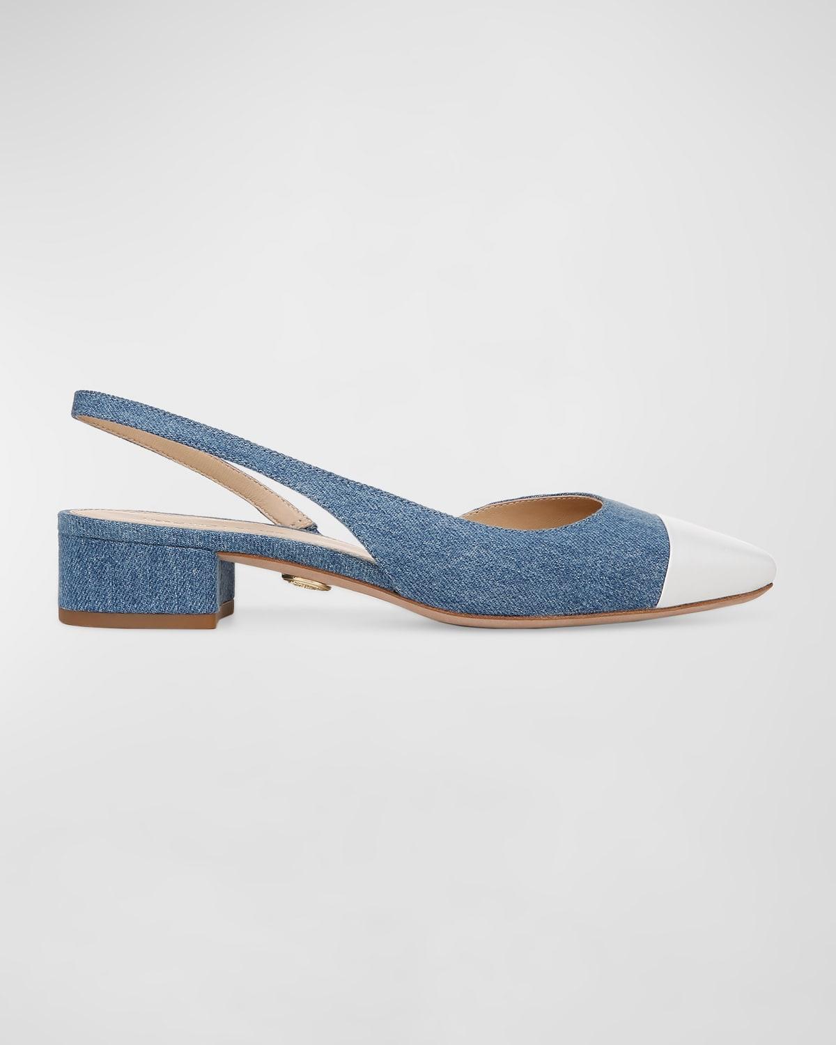 Veronica Beard Womens Cecile Slip On Slingback Pumps Product Image