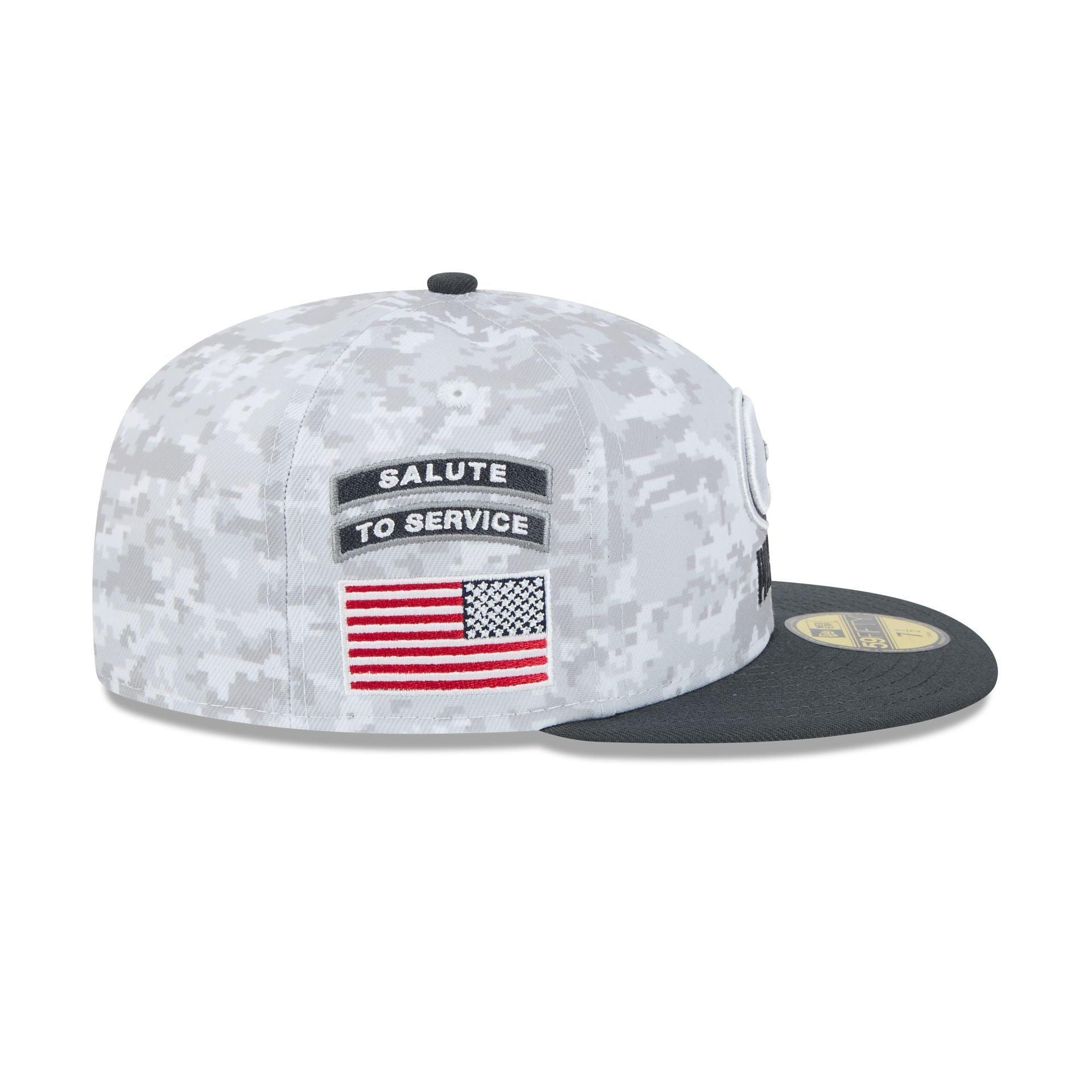 Green Bay Packers 2024 Salute to Service 59FIFTY Fitted Hat Male Product Image