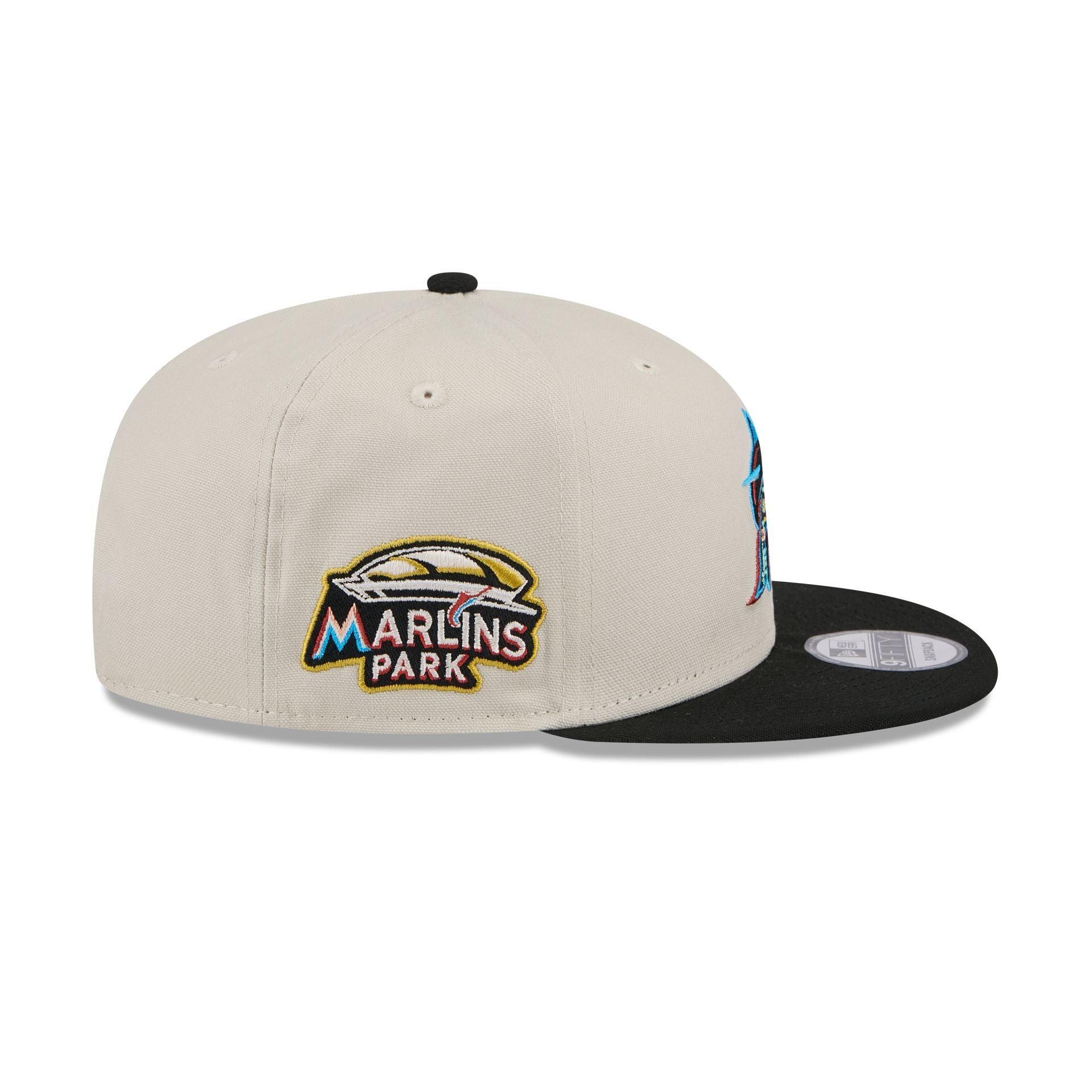 Miami Marlins Floral Fill 9FIFTY Snapback Male Product Image