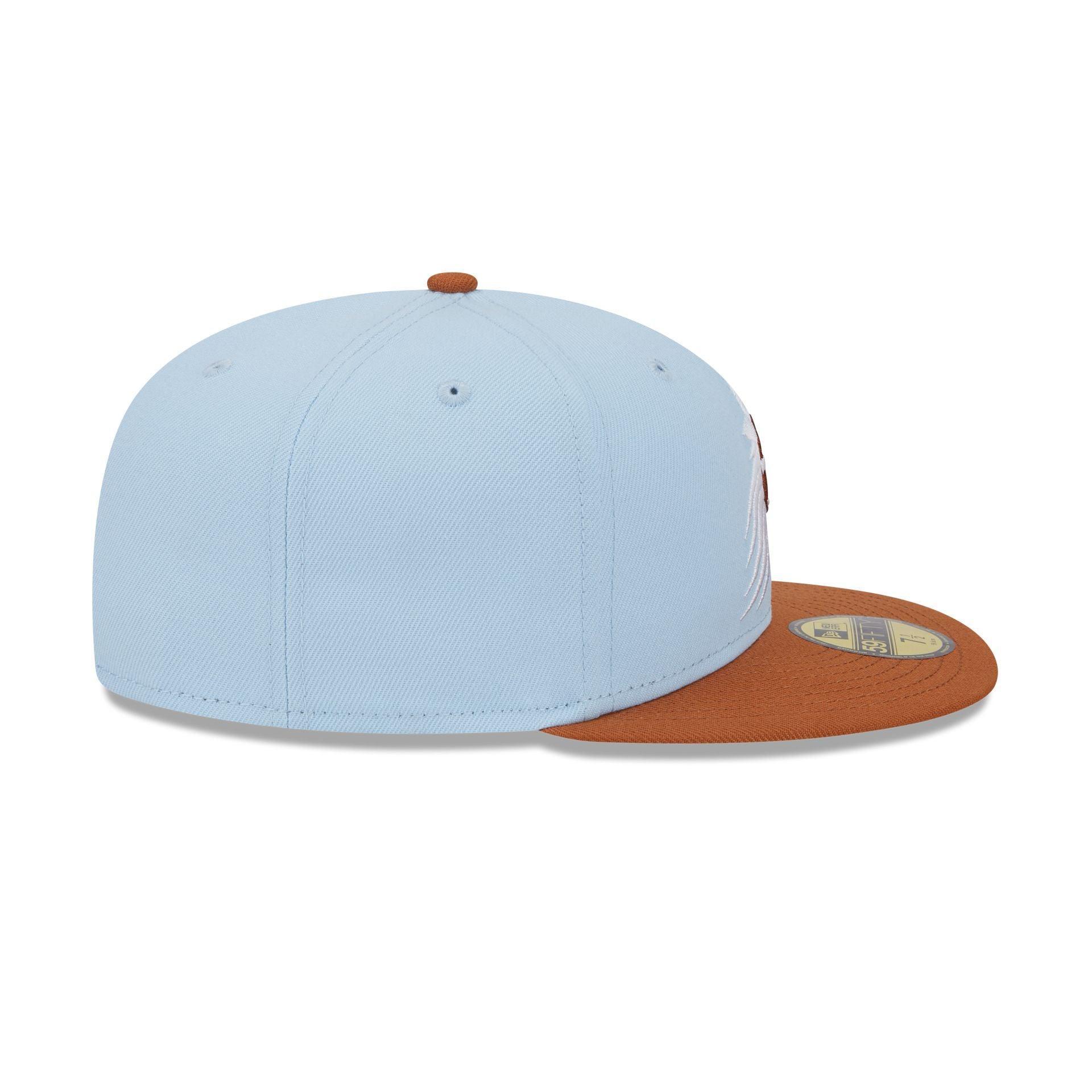 Phoenix Suns Color Pack Glacial Blue 59FIFTY Fitted Hat Male Product Image