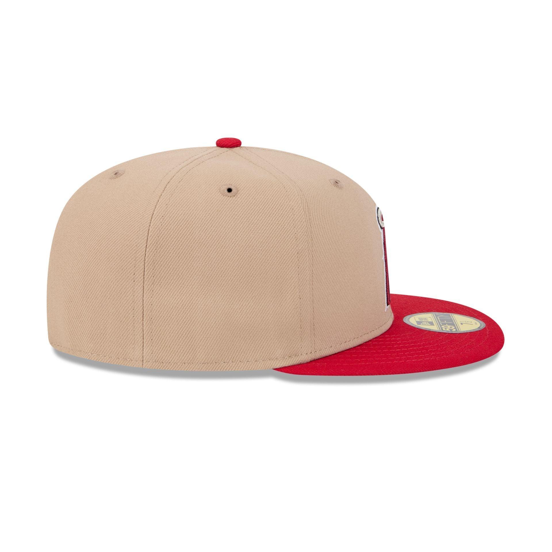 Los Angeles Angels Camel 59FIFTY Fitted Hat Male Product Image