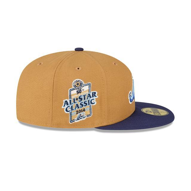 West Michigan Whitecaps Wheat 59FIFTY Fitted Hat Male Product Image