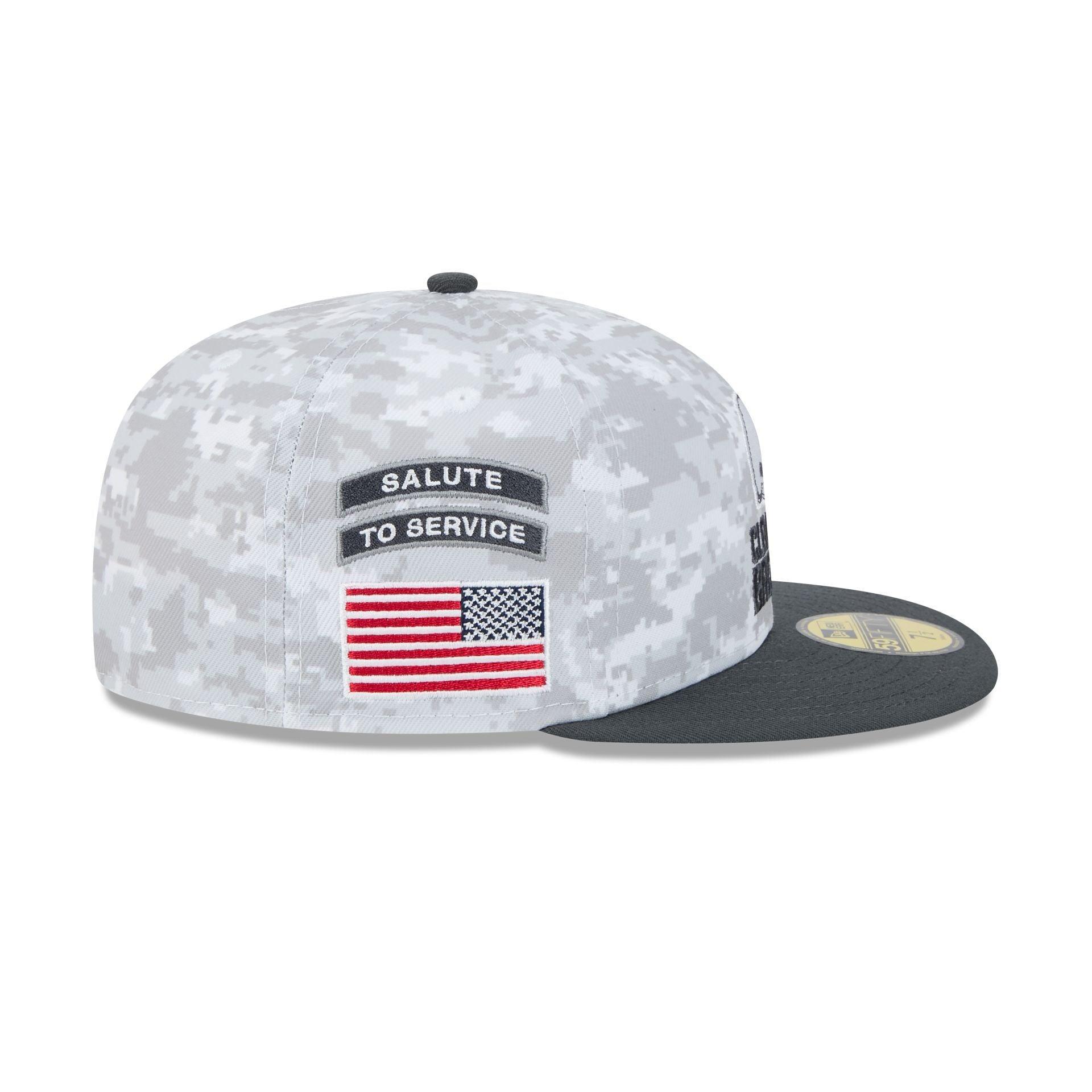 Cleveland Browns 2024 Salute to Service 59FIFTY Fitted Hat Male Product Image