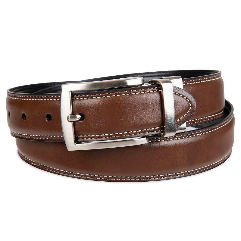 Sonoma Goods For Life Feather-Edge Stitched Reversible Belt - Men Product Image