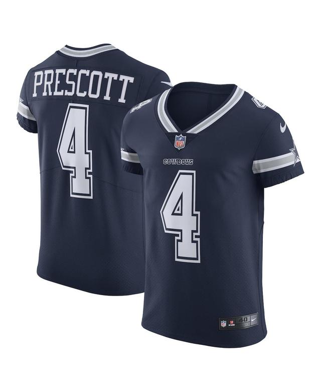 Mens Nike Dak Prescott Navy Dallas Cowboys Vapor Elite Player Team Jersey COW Blue Product Image