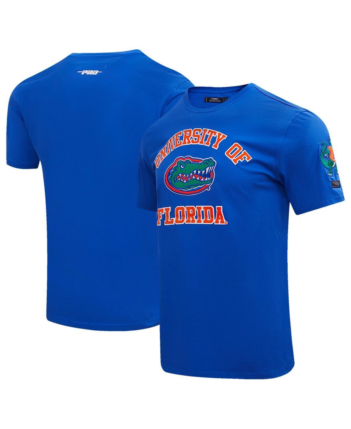 Mens Pro Standard Royal Florida Gators Classic Stacked Logo T-shirt Product Image