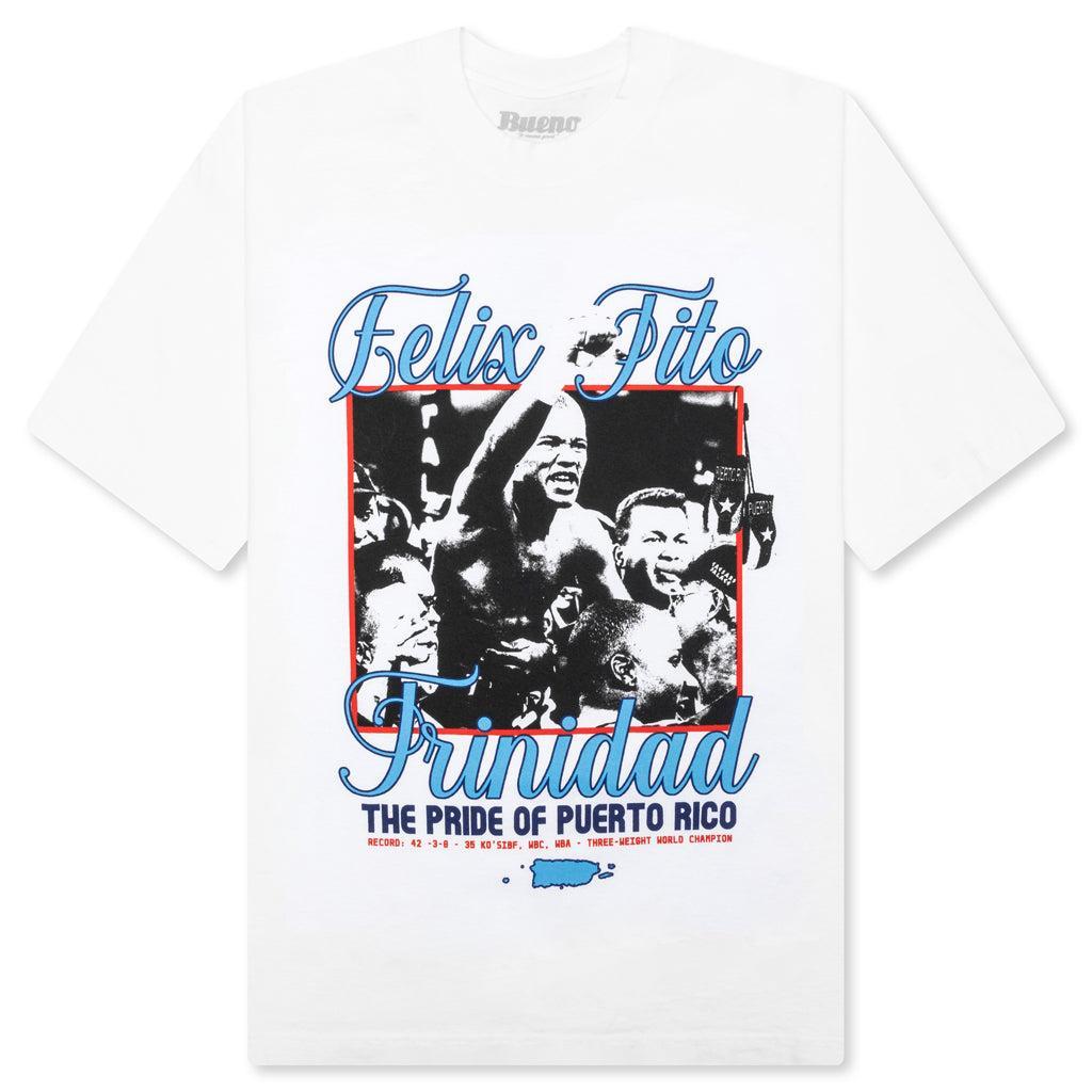 Tito Trinidad S/S Tee - White Male Product Image