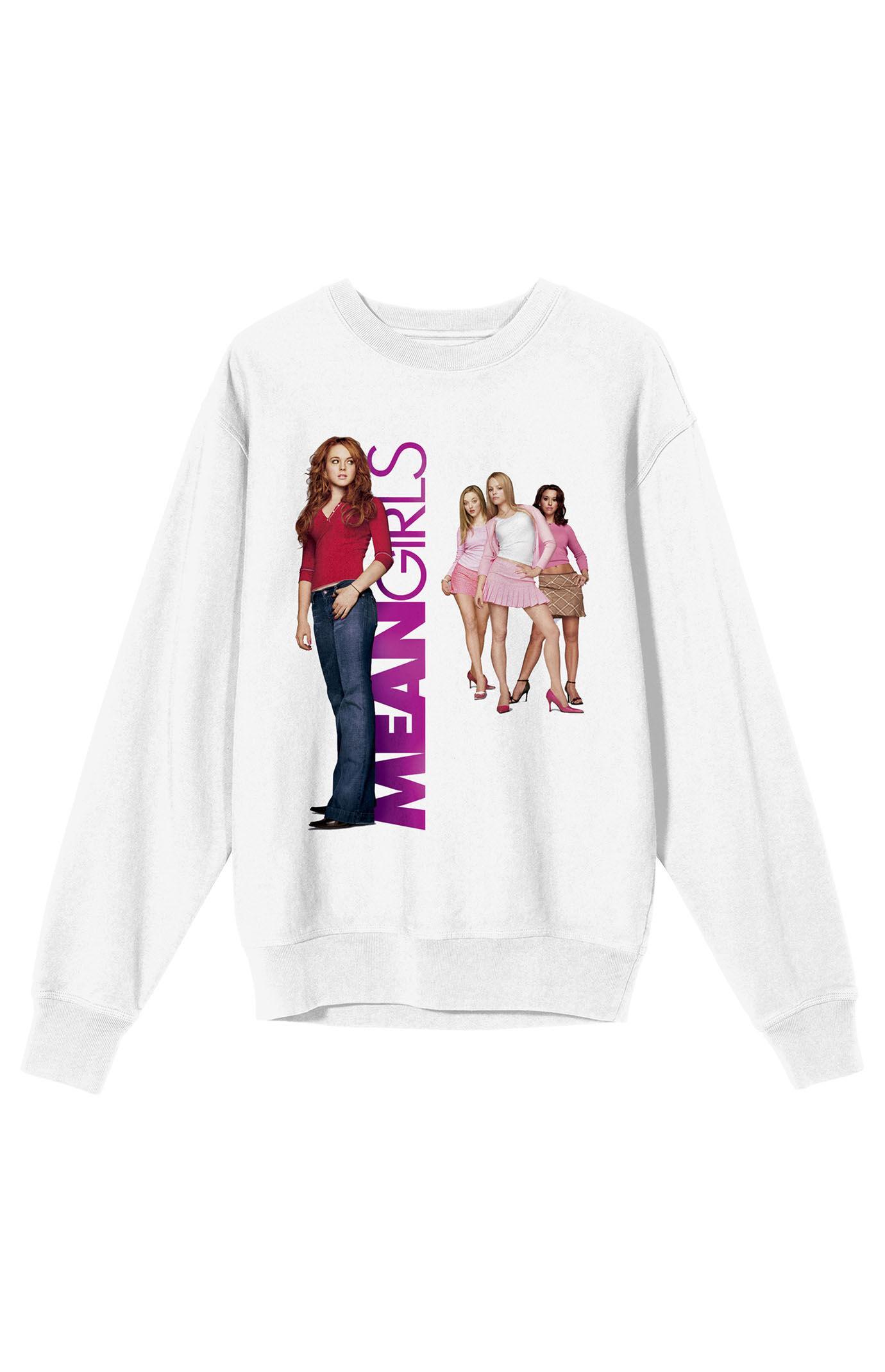 Women's Mean Girls Crew Neck Sweatshirt Product Image