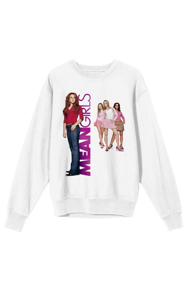 Women's Mean Girls Crew Neck Sweatshirt Product Image