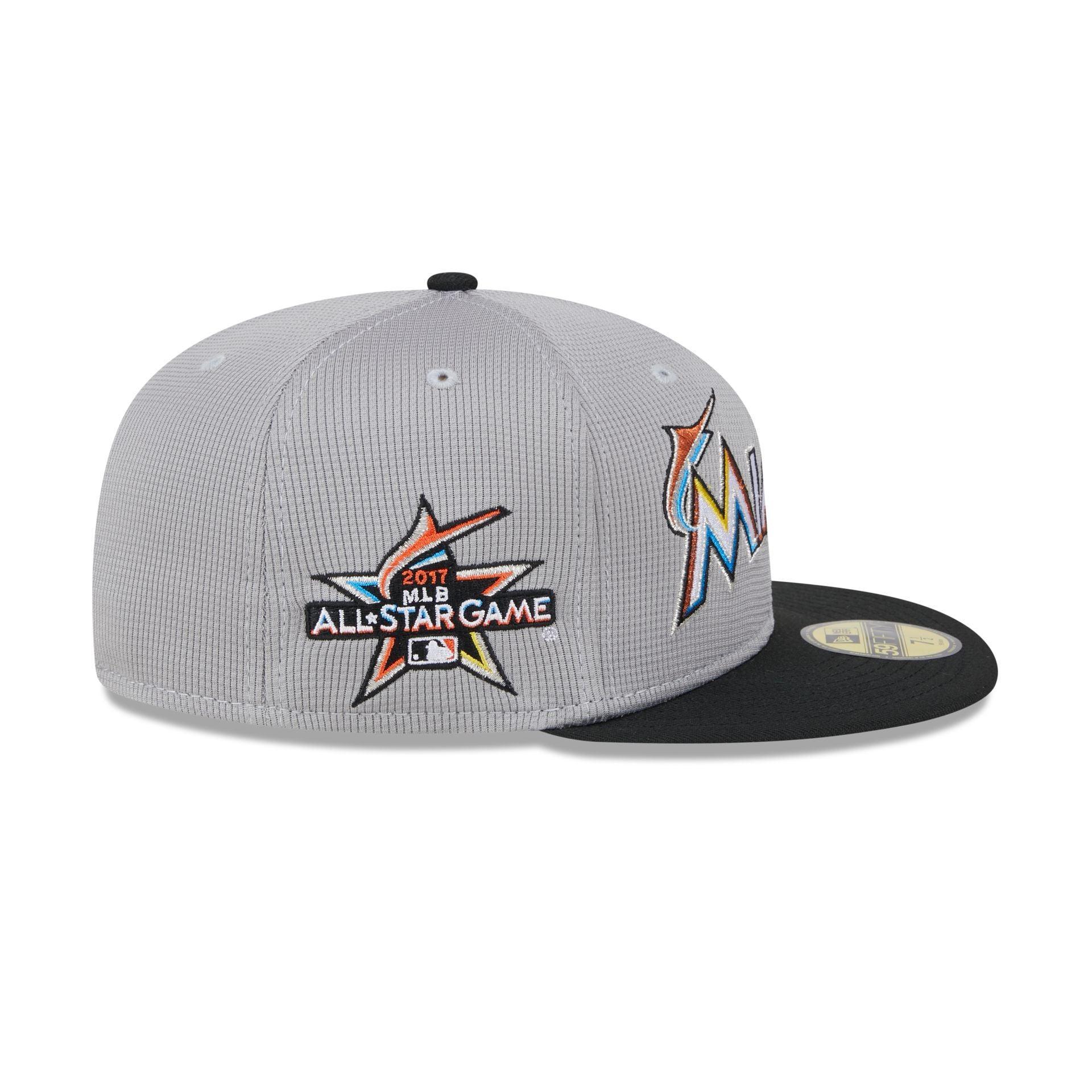 Miami Marlins Pivot Mesh 59FIFTY Fitted Hat Male Product Image