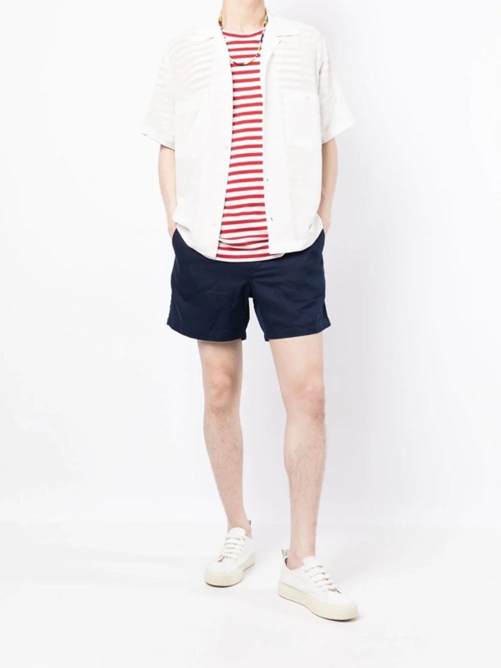 Classic Fit Prepster Chino Shorts In Navy With Pony Logo In Newport Navy Product Image