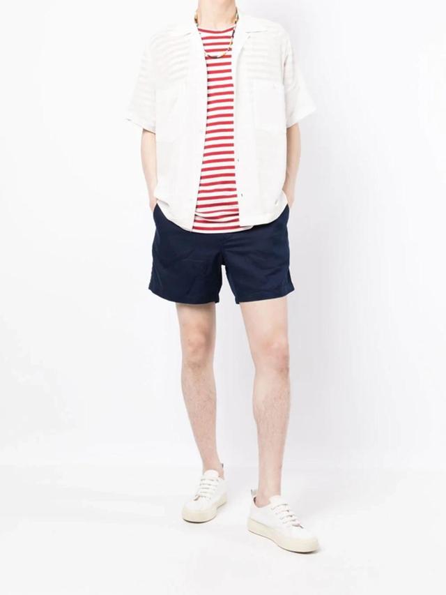 Classic Fit Prepster Chino Shorts In Navy With Pony Logo In Newport Navy Product Image