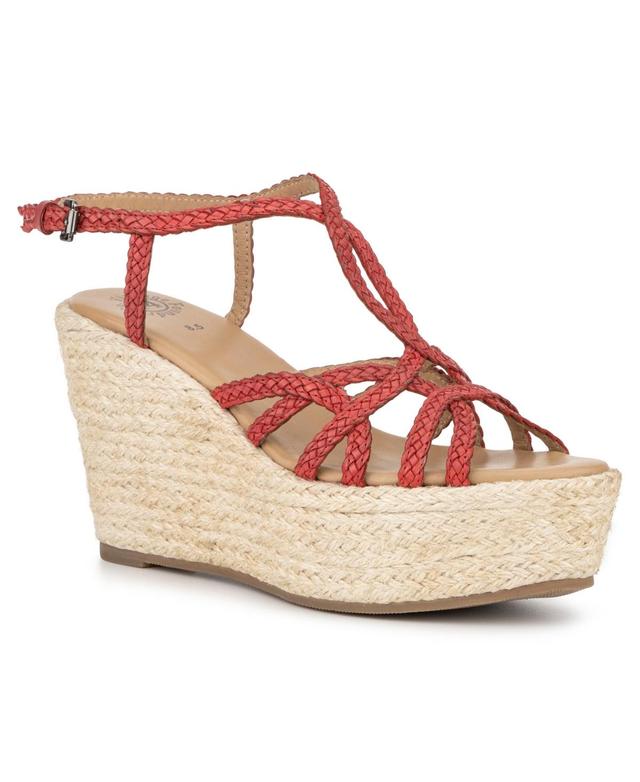 Vintage Foundry Co Eloise Wedge, Tan, 9.5M Product Image