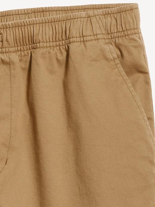 Pull-On Twill Jogger Shorts -- 7-inch inseam Product Image