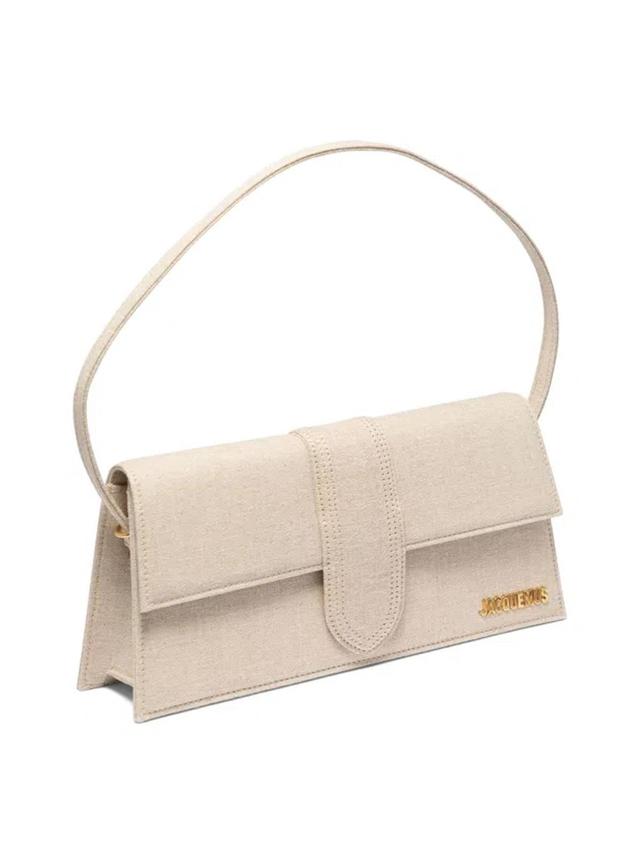 JACQUEMUS Le Bambino Long Bag In Gray Product Image