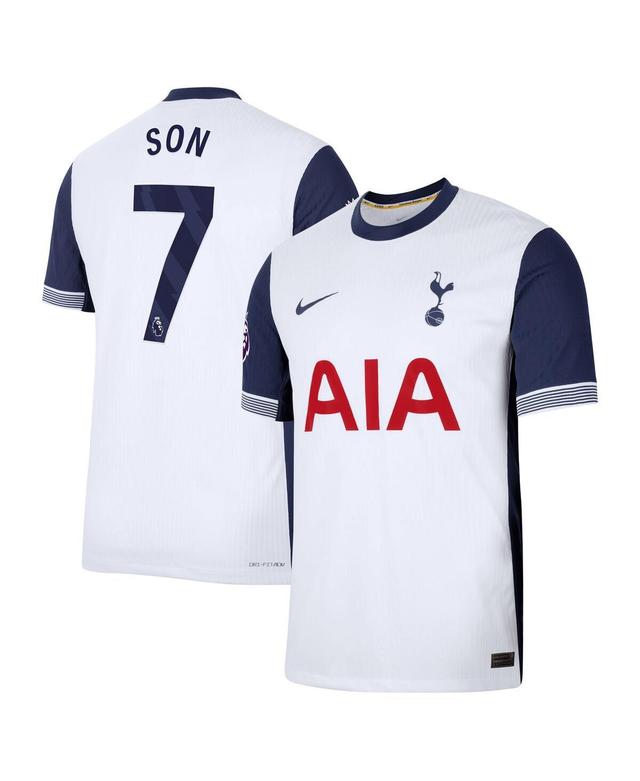 Mens Nike Son Heung-Min White Tottenham Hotspur 2024/25 Home Authentic Player Jersey Product Image