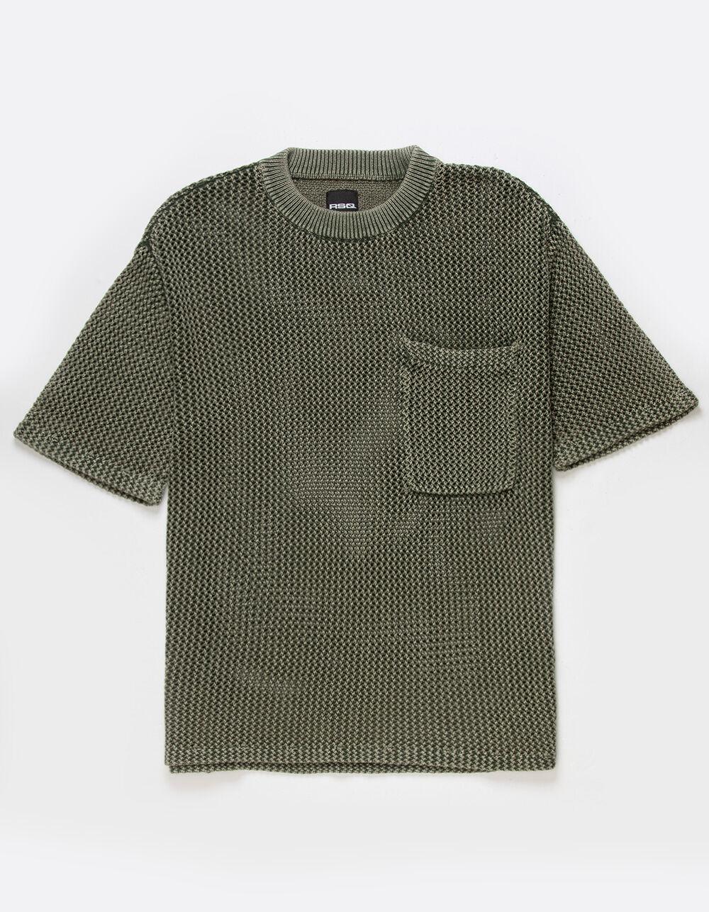 RSQ Mens Crochet Pocket Tee Product Image