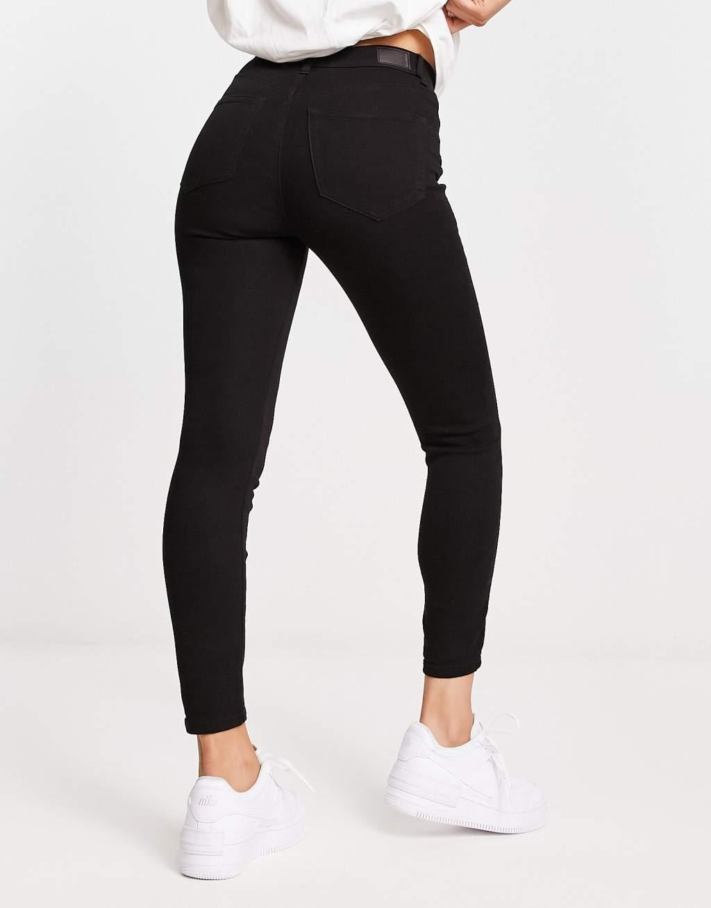 Pull & Bear super skinny high waist jeans Product Image