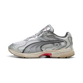 PUMA x LMC Extos Men's Sneakers in Warm White/Cast Iron Product Image