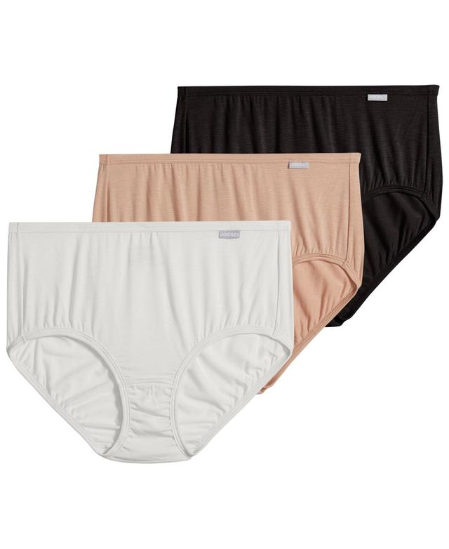 Womens Jockey 3-pk. Supersoft Brief Panty Set 2073 Product Image