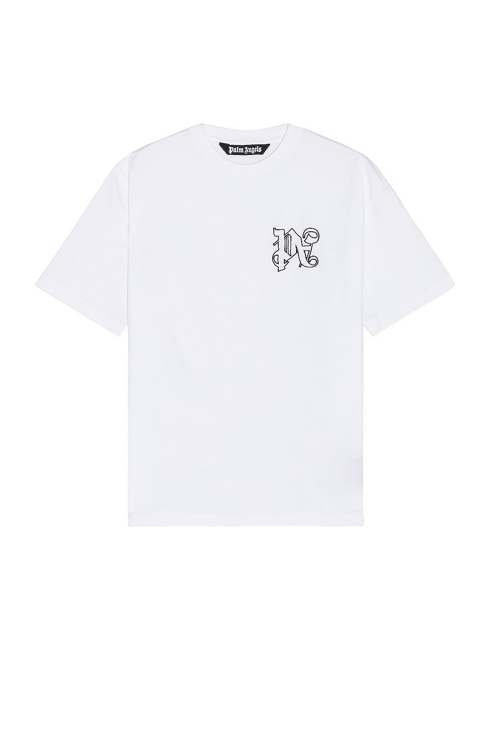 Palm Angels Monogram Tee Size M. Product Image