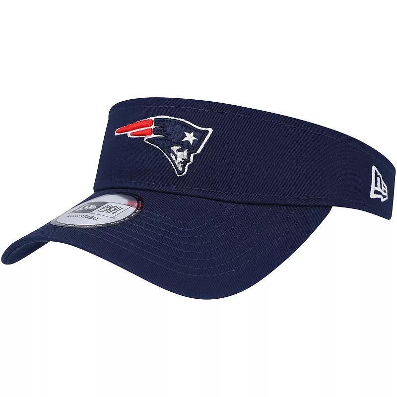 Mens New Era New England Patriots Main Adjustable Visor, Blue Product Image