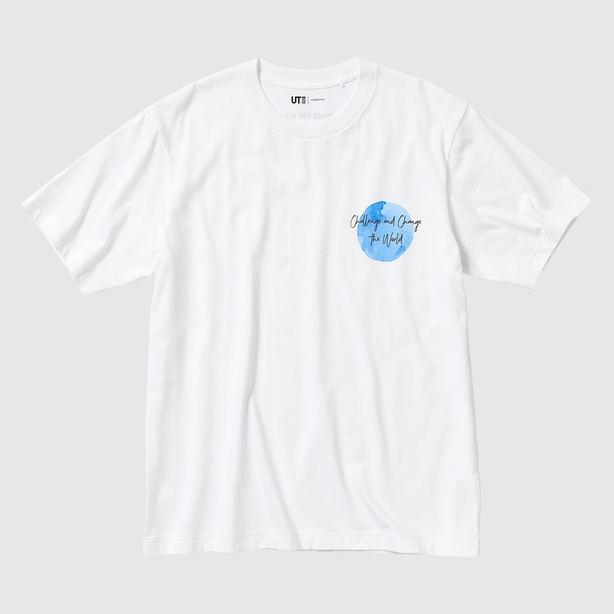 Peace For All Short-Sleeve Graphic T-Shirt (Gordon Reid) White XS UNIQLO US Product Image