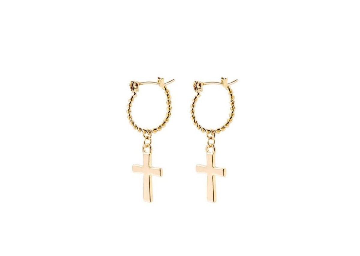 Cross Dangle Earrings for Women product image