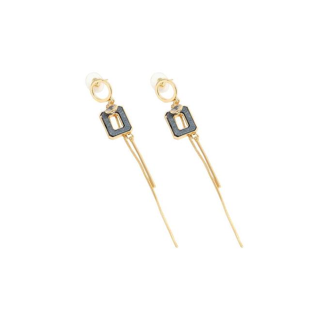 Sohi Womens Sleek Drop Earrings Product Image