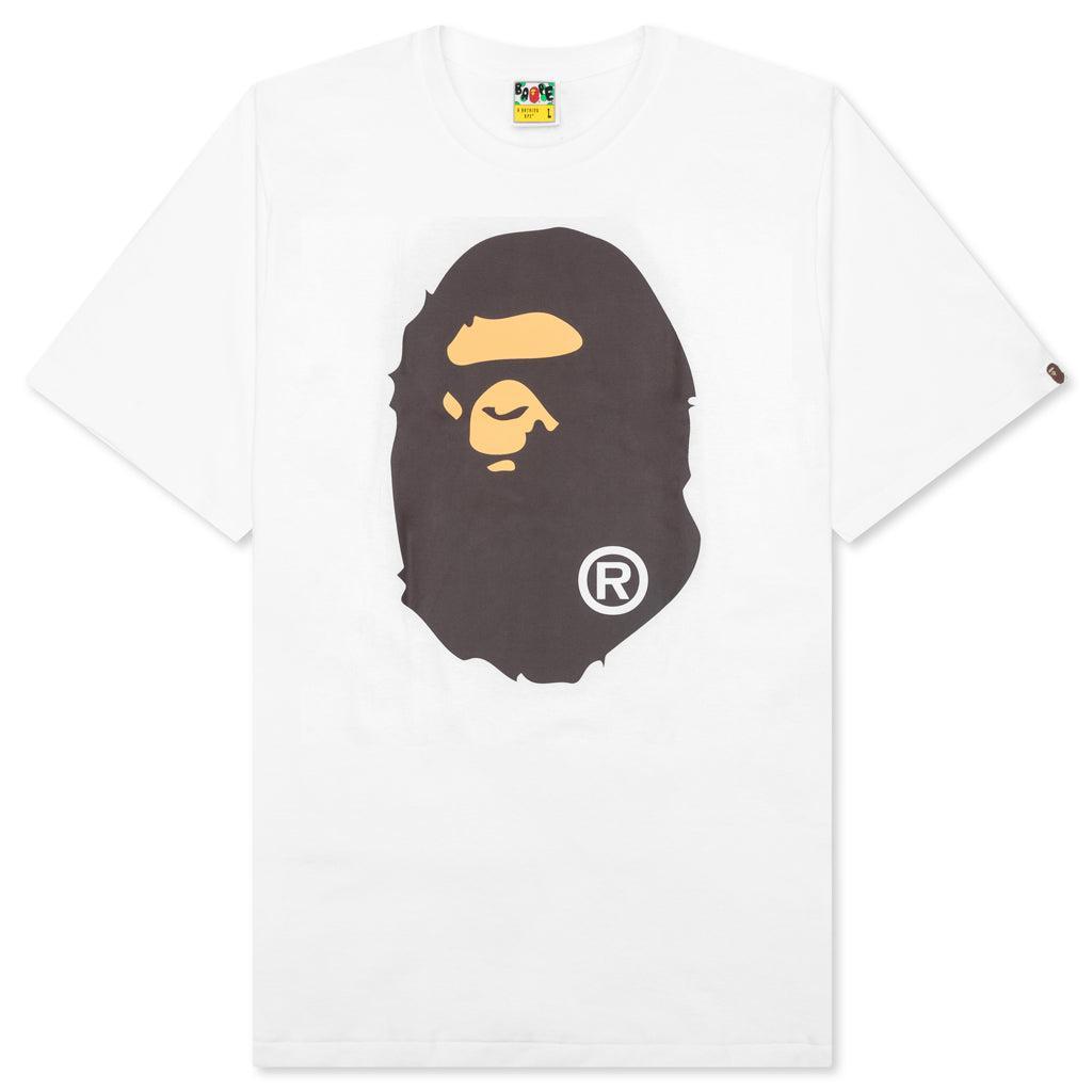 Big Ape Head Tee - White Male Product Image