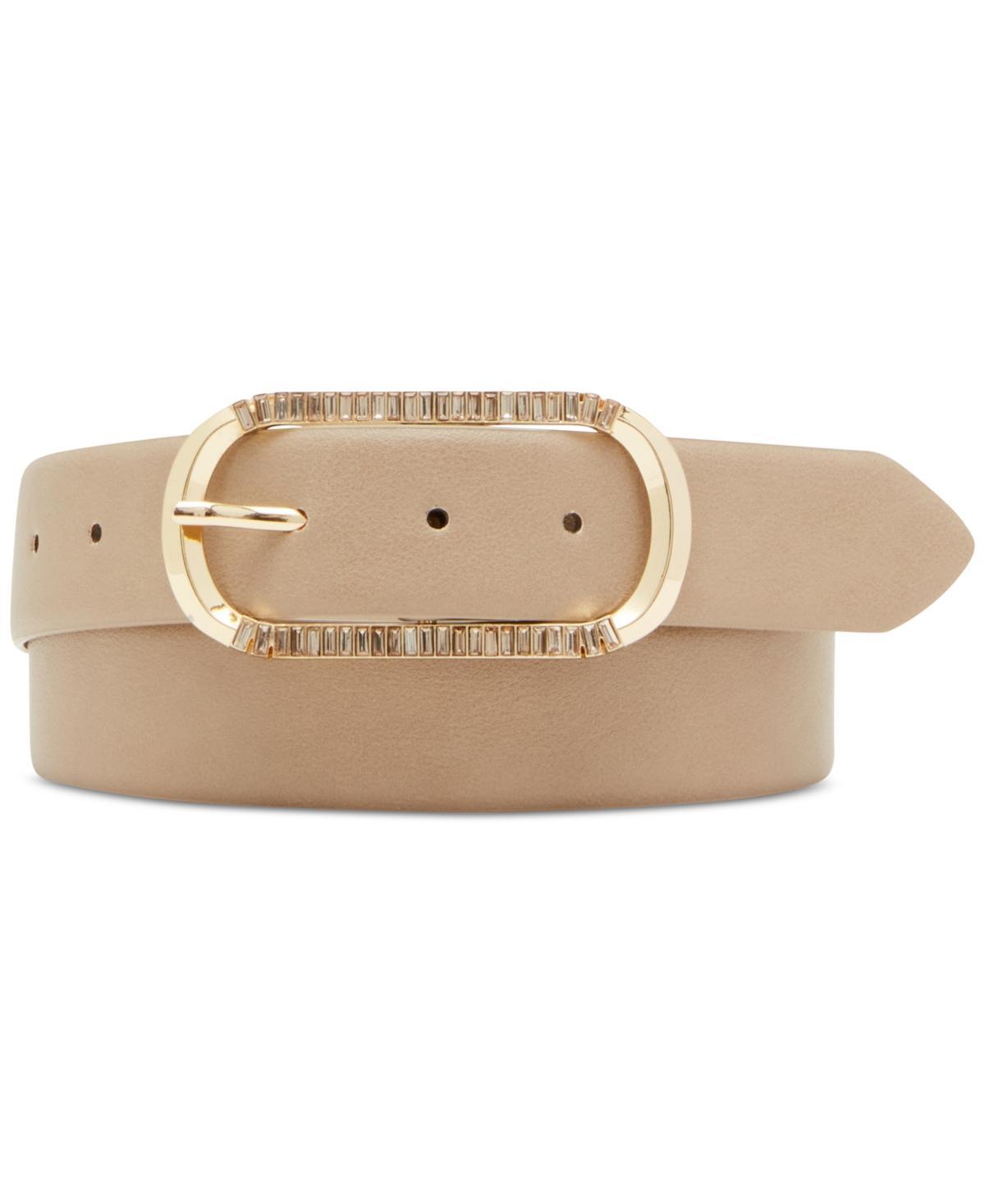 Steve Madden Womens Baguette Buckle Belt Product Image