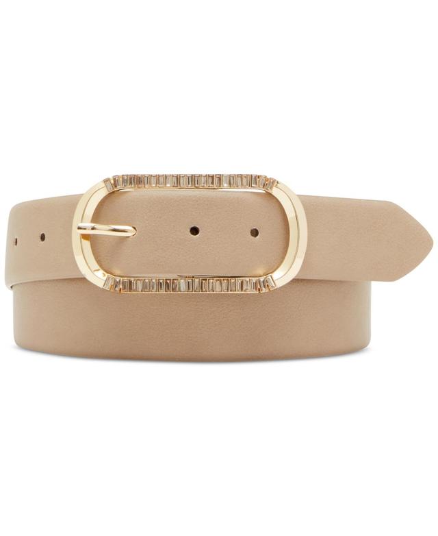 Steve Madden Womens Baguette Buckle Belt Product Image