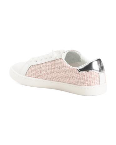 Carla Tweed Fashion Sneakers for Women | Textile/Man-Made Sole/Metal Product Image