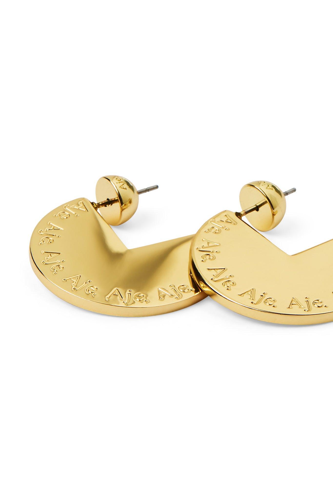 Alethia Logo Earring Product Image