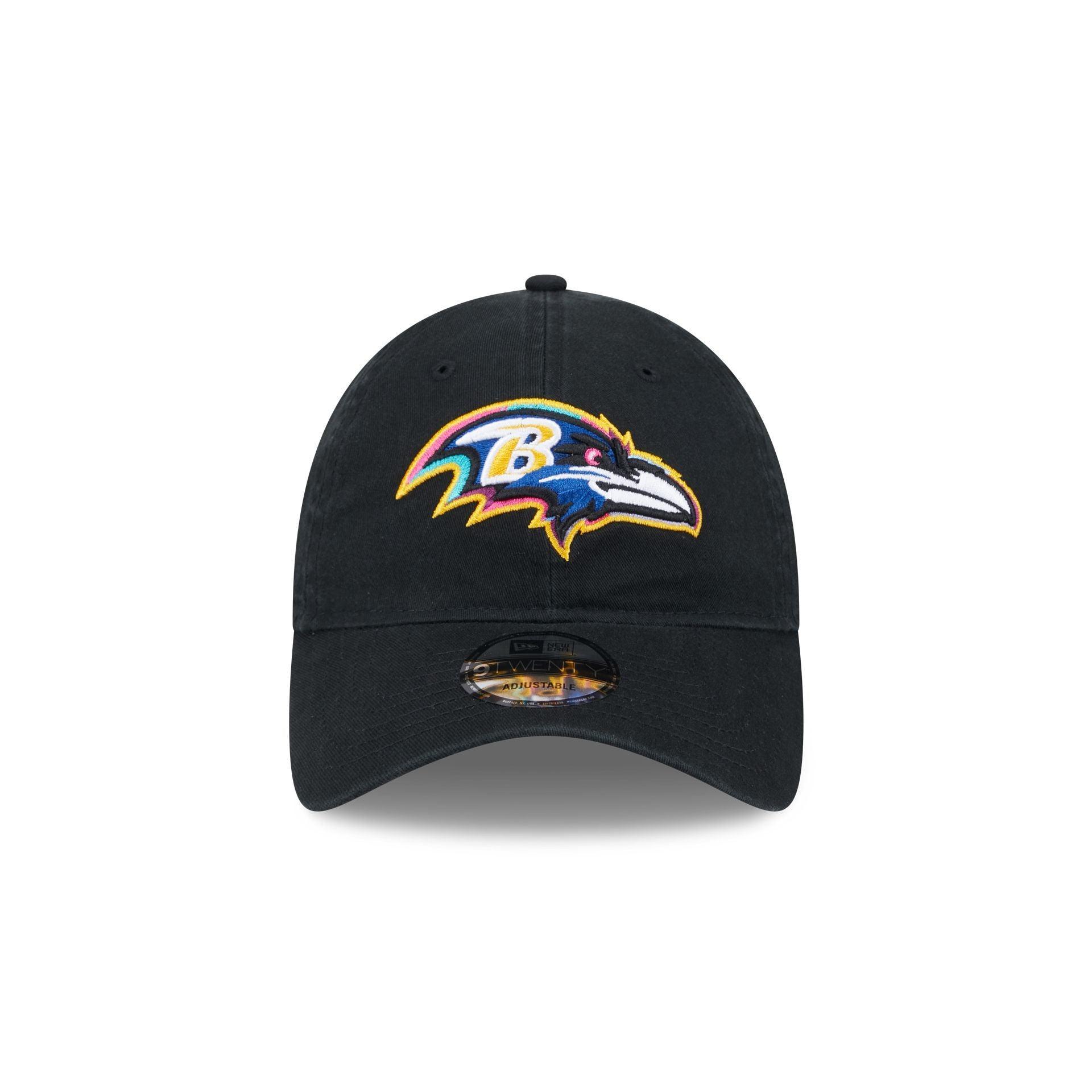 Baltimore Ravens 2024 Crucial Catch 9TWENTY Adjustable Hat Male Product Image