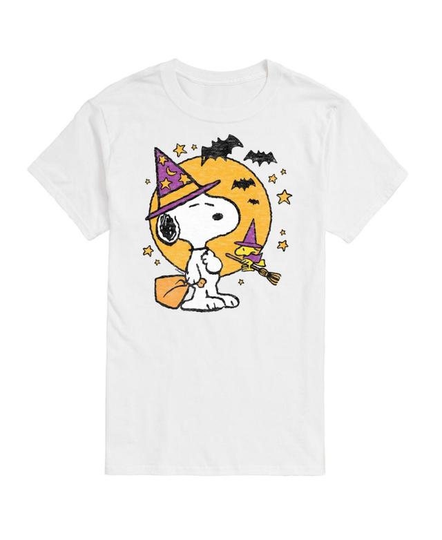 Mens Peanuts Snoopy & Woodstock Witchcraft Graphic Tee Product Image